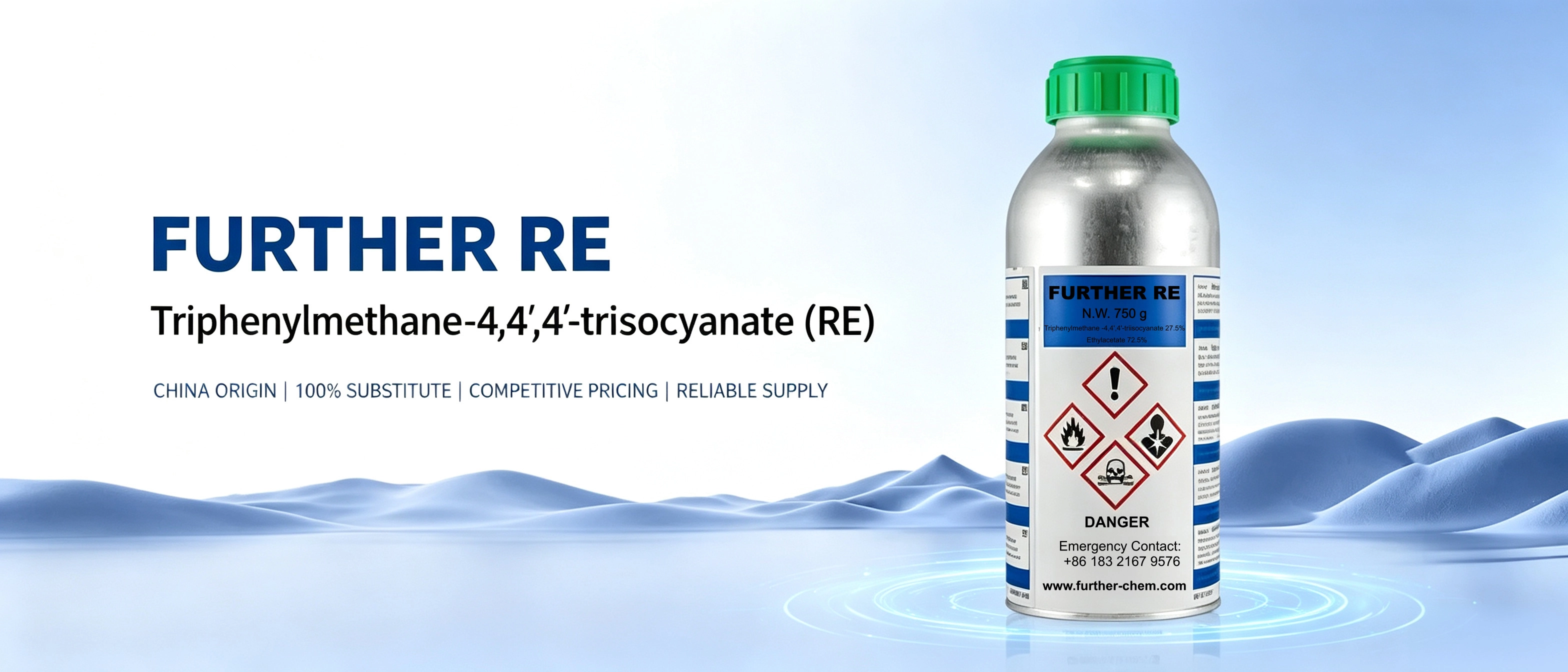 VERDER RE Trifenylmethaan-4,4,4'-trisocyanaat (RE) VERDER RE Trifenylmethaan-4,4,4'-trisocyanaat (RE)